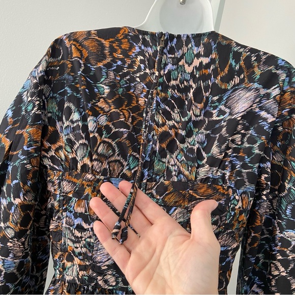 NWT Ulla Johnson Estyne Longsleeve Poplin Maxi Dress Starling size 4 - Picture 10 of 13